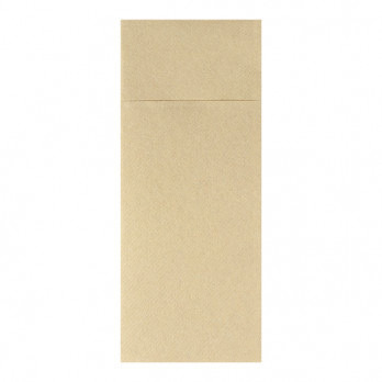 Servilleta canguro soft aspecto tisú color kraft, 32 x 40