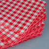 Servilleta de guinga roja y blanca para ginguettes