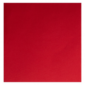 Servilleta de papel doble punto roja 40 x 40