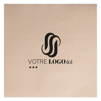 Servilleta de punto doble kraft personalizada 40 x 40 - Impresión a 1 ó 2 tintas