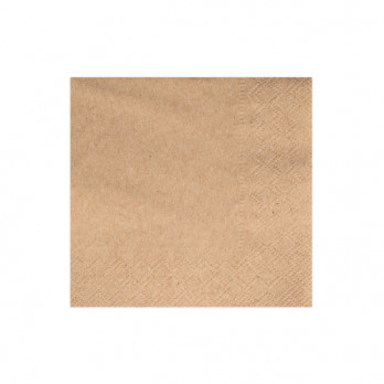Servilletas de papel de guata kraft de 2 capas 20 x 20