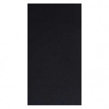 Servilletas de papel negra plegue americano - 30 x 40