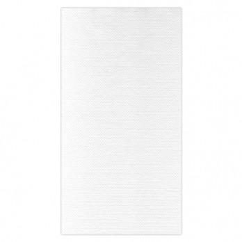 Servilletas de papel doble punto blancas, plegado americano - 30 x 40