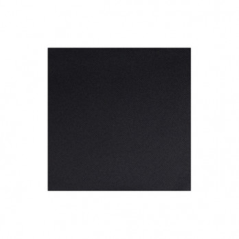 Servilletas suave con aspecto de tisú negro 20 x 20