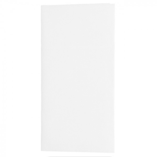 Toalla blanca de tacto suave, con aspecto de tela, con pliegue tipo canguro, 40 x 40