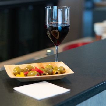 Servilleta cocktail soft aspecto tisú blanca 20 x 20