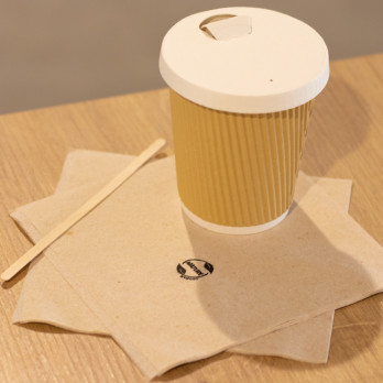 Servilletas de papel de guata kraft de 2 capas 30 x 30