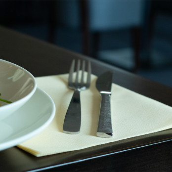 Servilletas soft aspecto tisú marfil 40 x 40