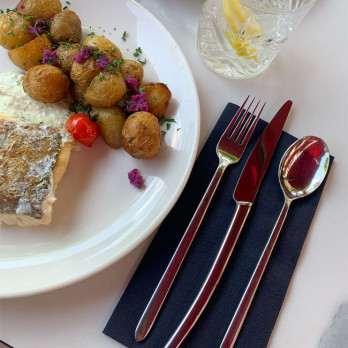 Servilleta soft aspecto tisú negra 40 x 40