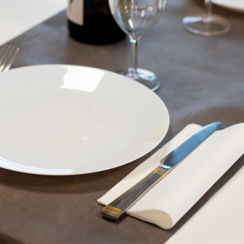 Servilletas de papel punto doble blancas 40 x 40