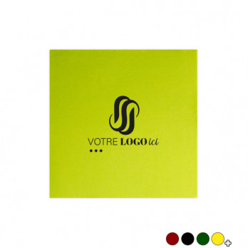 Servilleta personalizada en papel doble punto en 12 colores para elegir 20 x 20 cm - Impresión a 1 o 2 tintas