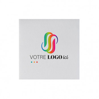 Servilleta de tela blanca personalizada 20 x 20 - Impresión digital